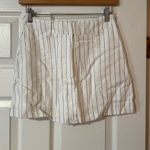 DISSH Striped Linen Skort